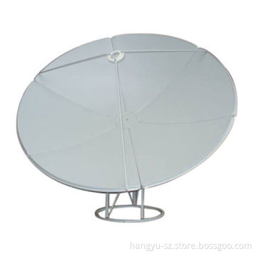 C-band 240cm Satellite Dish Antenna with 900mm Focal Length and 4GHz 39.89dB C Wave Band